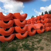 Plovoucí bagrovací ocelový ponton z polyetylenového plastu